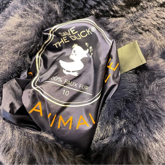 Save the Duck Reversible Puffer Jacket Size 10 - Picture 5 of 7